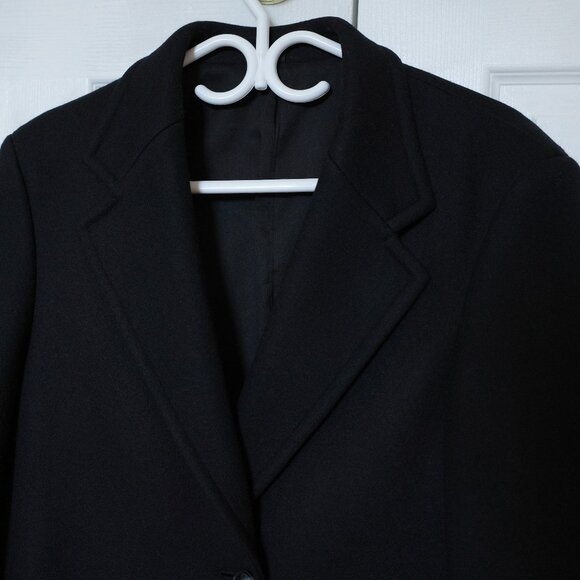 Uniqlo U Wool-Blend Blazer Jacket (Black, S) - Picture 4 of 8